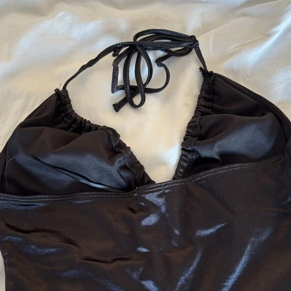 Garage Black Halter Dress - Picture 4 of 5